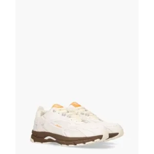 Mercer Amsterdam ME252002 Wit/Bruin Damessneakers