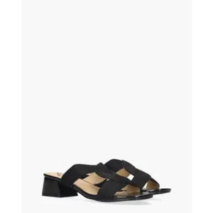 Lisa & Jo Warish Zwart Damesslippers