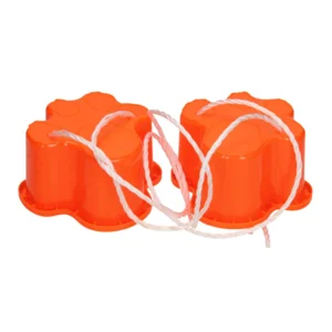 Loopklossen - Tijgerafdruk - Plastic - 1 set - Willekeurig geleverd