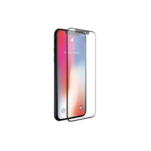 IPHONE X FULL GLUE GLASS ZWART 9H