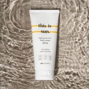 Body Cream SPF50 “this is sun.”