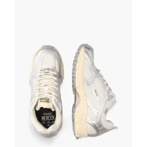 Mercer The Re-Run High-Frequency Off-White/Zilver Damessneakers