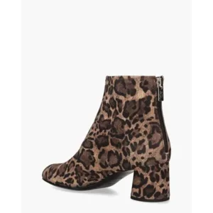 Attilio Giusti Olga Bruin/Zwart Dames Enkelboots