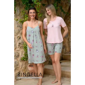 Ringella Pyjama Dames: Parfum, korte mouw + short ( RIN.550 )