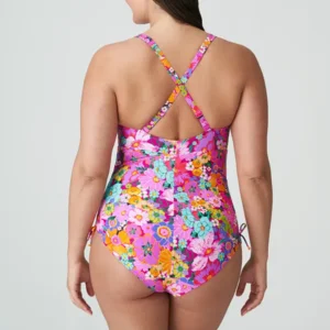 Prima Donna Swim Najac voorgevormd badpak in roze met bloemenprint