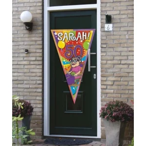 Puntvlag - Sarah - 90x150cm