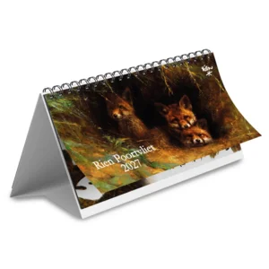 Kalender - Vossen - Rien Poortvliet - Desk - 2027