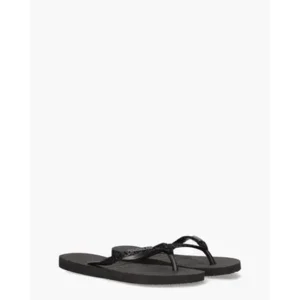 Havaianas Slim Glitter II Zwart Damesslippers
