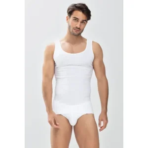 Mey Casual Cotton herenonderhemdje in wit