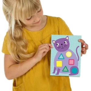 Knutselen - Mijn eerste sticker mozaïeken - 1-4jr.