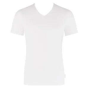 Sloggi Men EverNew Shirt 03 V-Neck - 10154629 - White
