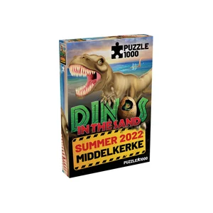 Dino's in the sand - puzzel