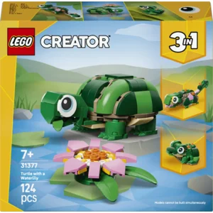 LEGO® 31377 Creator™ 3in1 Schildpad met waterlelie
