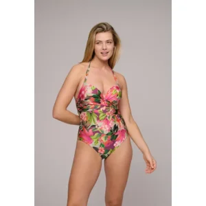 Marie Jo Swim Norma Jeanne voorgevormd  badpak in een multicolore bloemenprint