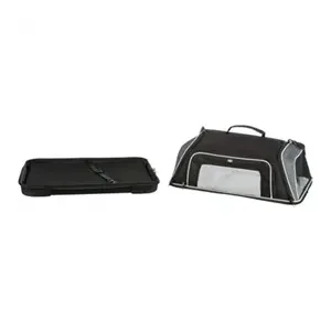 Trixie Hondentas Vliegtuigtas Boarding Zwart/Grijs 55X23X40 cm