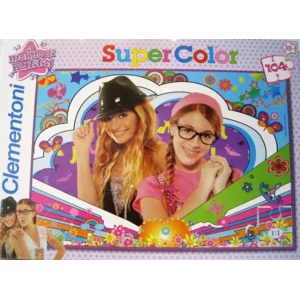 Clementoni - Super Color puzzel - De wereld van Patty - 104 stukjes