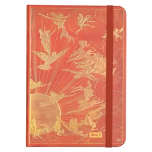 Agenda - 2027 - Compact - 16 maanden - Oranje elfje - 12,7x17,8cm