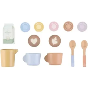 Koffie apparaat met barista toebehoren - Hout