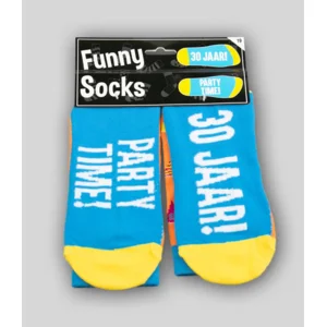 Sokken - 30 Jaar! Party time! - Funny socks