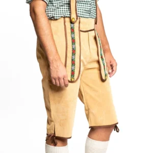 Oktoberfest - Lederhose - Johann - Lichtbruin - Lang - S