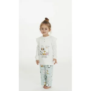 Happy People Meisjes pyjama: 100% Katoen ( HAP.41 )