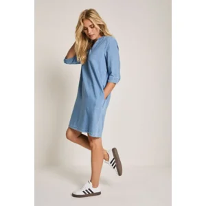 Para Mi Jeanskleed: Dani, Daily Denim, Mid sky blue ( PARA.360 )