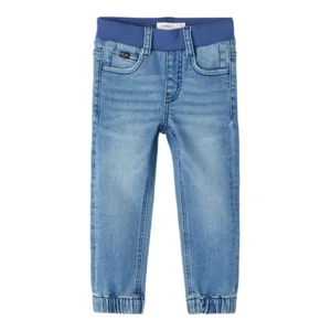 Name it Jongens Baggy Jeans broek Bob Dnmthris Medium Blue