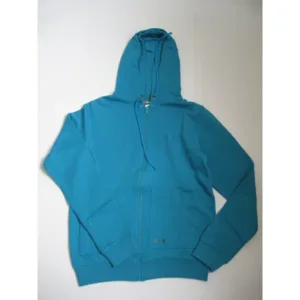 Staxo Turquoise gilet met kap 60.81.36