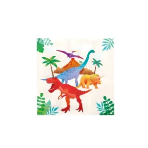 Paper Dreams Servetten Dino 33x33cm - 16st