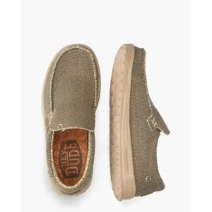 Hey Dude Mikka Braided Groen Herenloafers