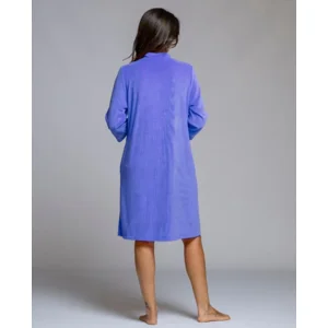 Egatex kamerjas: Blauw met rits ( EGA.522 )