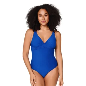 Lingadore Ribble niet-voorgevormd beugel-badpak in blauw