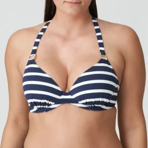 Prima Donna Swim Nayarit voorgevormde bikini blauw-wit gestreept