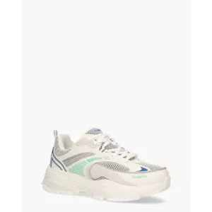 Nubikk Comet Runner Wit/Multi Damessneakers