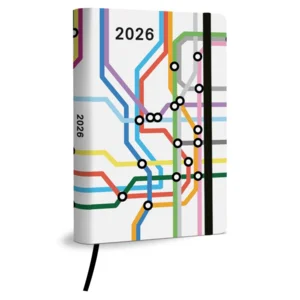 Week agenda - 2026 - Small - Underground - 10,5x14,2cm