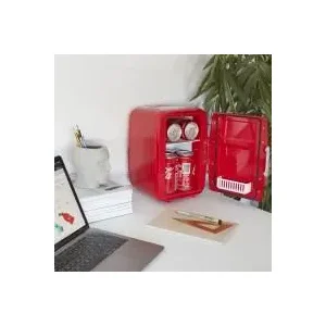 Mini Draagbare Koelkast Frigo Rood 28 x 20 x 23 cm Balvi