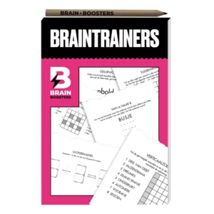 Puzzelblok - Braintrainers - Met potlood