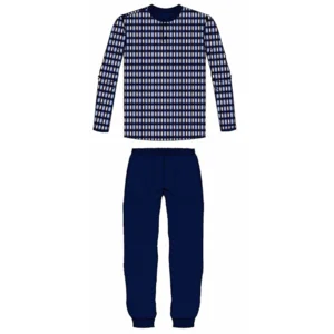 Ringella Heren Pyjama: Blauw, 100% Katoen ( RIN.628 )