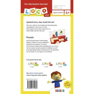 Loco Mini - Boekje - Rompompom - Puzzels - 4-6 jaar