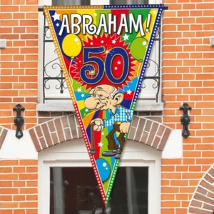 Puntvlag - Abraham - 90x150cm