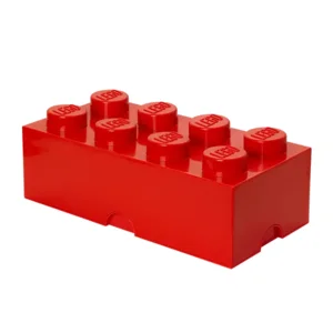 LEGO® 5006867 Opbergsteen met 8 noppen – rood