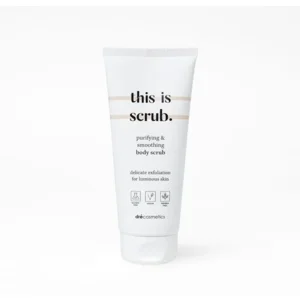 Body Scrub “this is scrub.”