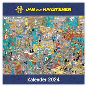 Kalender - 2024 - Jan van Haasteren - 30x30cm