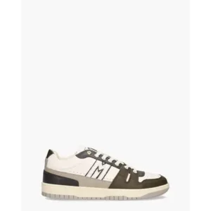 Mercer The Brooklyn M  Wit/Donkerblauw/Bruin Herensneakers