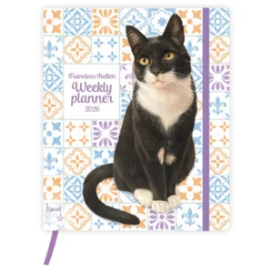 Week planner - Agenda - 2026 - Franciens katten - Frits - 16,3x20,3cm