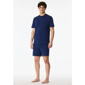Schiesser – Modern Essentials  – Pyjama – 183629 – Navy