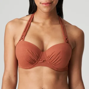 Prima Donna Swim Manuia voorgevormde bikini in roestbruin