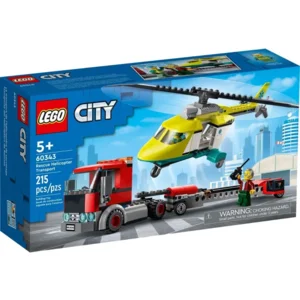 LEGO City - Reddingshelikopter Transport - 60343