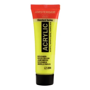 Acrylverf - 256 - Reflex geel - Amsterdam - 20ml