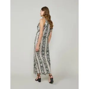 Summum Woman: Lang jurk met paisley print ( SUM.12 )